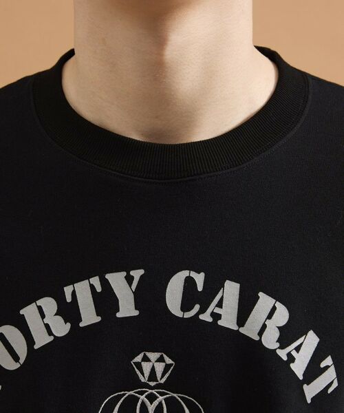 TAKEO KIKUCHI / タケオキクチ カットソー | カレッジ風ミニ裏毛半袖Tシャツ | 詳細13