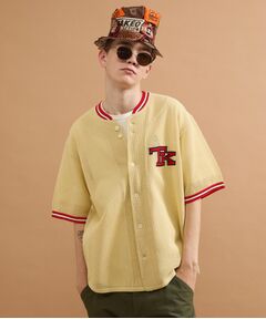 TAKEO KIKUCHI / タケオキクチ ニット・セーター | ベースボール半袖ニットシャツ