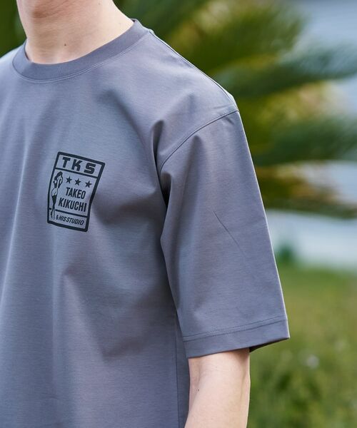 TAKEO KIKUCHI / タケオキクチ Tシャツ | 【BOWLER HAT LABEL】アイスクリアコットン ピンナップガール 半袖Tシャツ | 詳細18