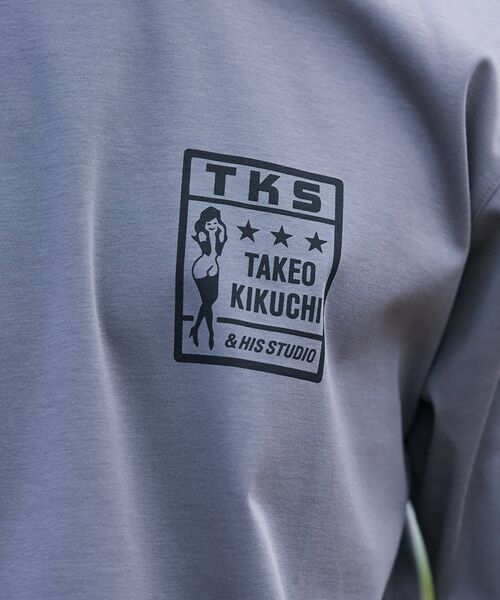 TAKEO KIKUCHI / タケオキクチ Tシャツ | 【BOWLER HAT LABEL】アイスクリアコットン ピンナップガール 半袖Tシャツ | 詳細20