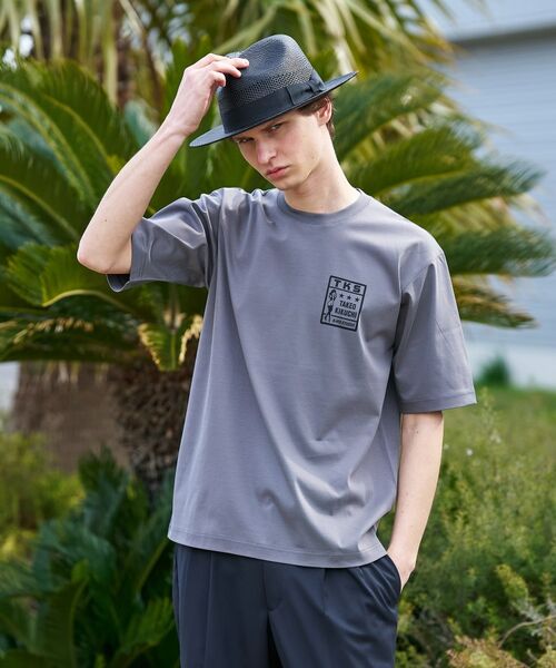 TAKEO KIKUCHI / タケオキクチ Tシャツ | 【BOWLER HAT LABEL】アイスクリアコットン ピンナップガール 半袖Tシャツ | 詳細21