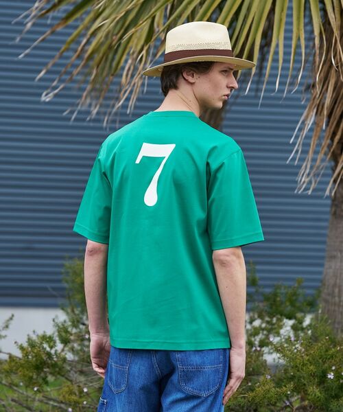 TAKEO KIKUCHI / タケオキクチ Tシャツ | 【BOWLER HAT LABEL】アイスクリアコットン ピンナップガール 半袖Tシャツ | 詳細3