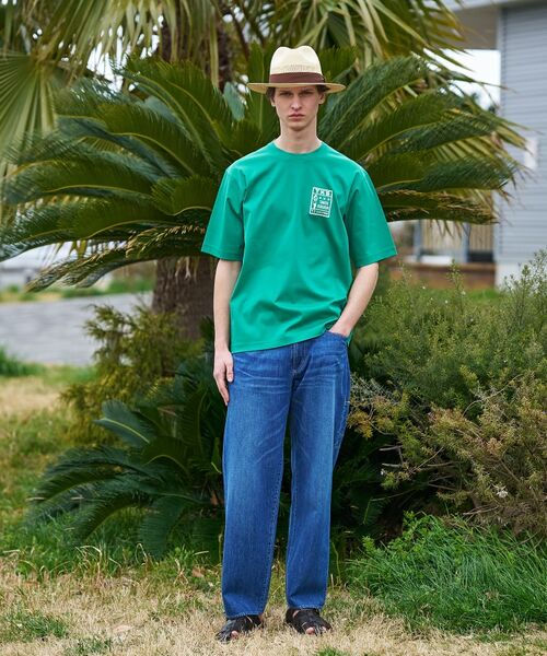 TAKEO KIKUCHI / タケオキクチ Tシャツ | 【BOWLER HAT LABEL】アイスクリアコットン ピンナップガール 半袖Tシャツ | 詳細4