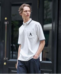 TAKEO KIKUCHI / タケオキクチ ポロシャツ | 【BOWLER HAT LABEL】アイスクリアコットン ボーラーハットウォーカー ポロシャツ