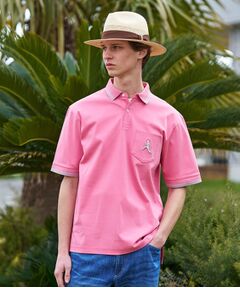 TAKEO KIKUCHI / タケオキクチ ポロシャツ | 【BOWLER HAT LABEL】アイスクリアコットン ボーラーハットウォーカー ポロシャツ