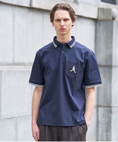 TAKEO KIKUCHI / タケオキクチ ポロシャツ | 【BOWLER HAT LABEL】アイスクリアコットン ボーラーハットウォーカー ポロシャツ