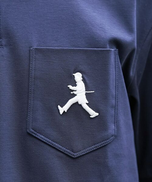 TAKEO KIKUCHI / タケオキクチ ポロシャツ | 【BOWLER HAT LABEL】アイスクリアコットン ボーラーハットウォーカー ポロシャツ | 詳細14