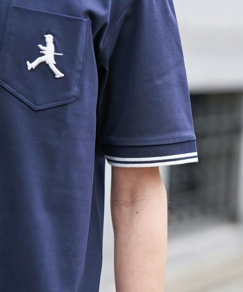 TAKEO KIKUCHI / タケオキクチ ポロシャツ | 【BOWLER HAT LABEL】アイスクリアコットン ボーラーハットウォーカー ポロシャツ | 詳細15