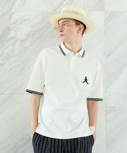 TAKEO KIKUCHI / タケオキクチ ポロシャツ | 【BOWLER HAT LABEL】アイスクリアコットン ボーラーハットウォーカー ポロシャツ | 詳細22