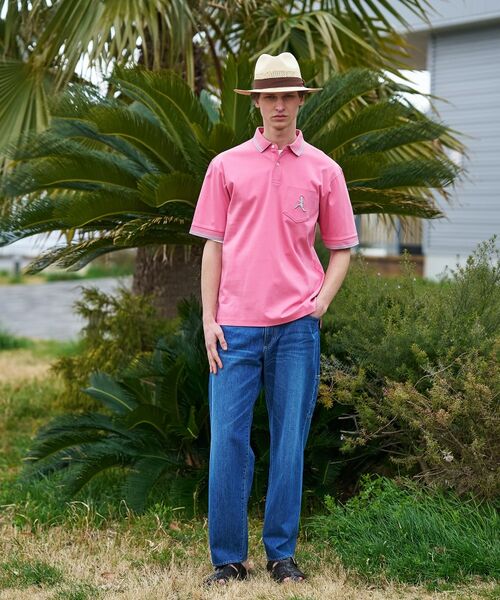 TAKEO KIKUCHI / タケオキクチ ポロシャツ | 【BOWLER HAT LABEL】アイスクリアコットン ボーラーハットウォーカー ポロシャツ | 詳細3