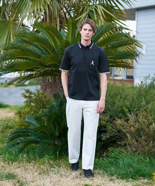 TAKEO KIKUCHI / タケオキクチ ポロシャツ | 【BOWLER HAT LABEL】アイスクリアコットン ボーラーハットウォーカー ポロシャツ | 詳細5