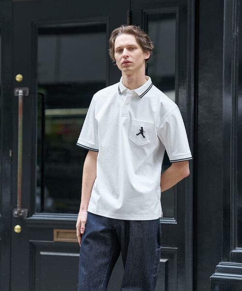 TAKEO KIKUCHI / タケオキクチ ポロシャツ | 【BOWLER HAT LABEL】アイスクリアコットン ボーラーハットウォーカー ポロシャツ | 詳細6