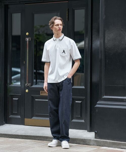 TAKEO KIKUCHI / タケオキクチ ポロシャツ | 【BOWLER HAT LABEL】アイスクリアコットン ボーラーハットウォーカー ポロシャツ | 詳細7