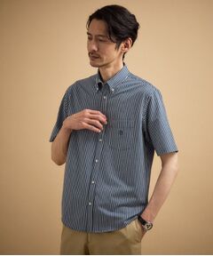 TAKEO KIKUCHI / タケオキクチ シャツ・ブラウス | 【接触冷感】 ジャージストライプ シャツ