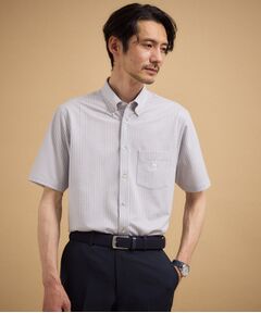 TAKEO KIKUCHI / タケオキクチ シャツ・ブラウス | 【接触冷感】 ジャージストライプ シャツ