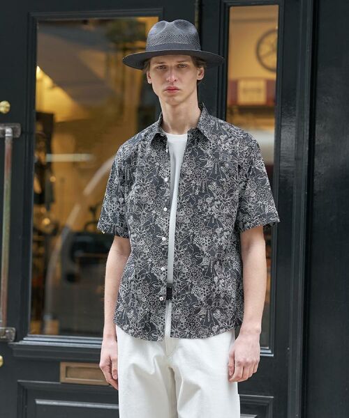 TAKEO KIKUCHI / タケオキクチ シャツ・ブラウス | 【BOWLER HAT LABEL】ビリケンさんプリント 半袖シャツ | 詳細1