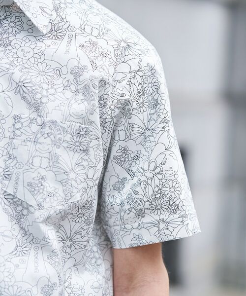 TAKEO KIKUCHI / タケオキクチ シャツ・ブラウス | 【BOWLER HAT LABEL】ビリケンさんプリント 半袖シャツ | 詳細11