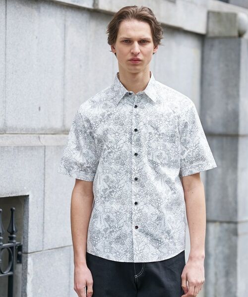 TAKEO KIKUCHI / タケオキクチ シャツ・ブラウス | 【BOWLER HAT LABEL】ビリケンさんプリント 半袖シャツ | 詳細7