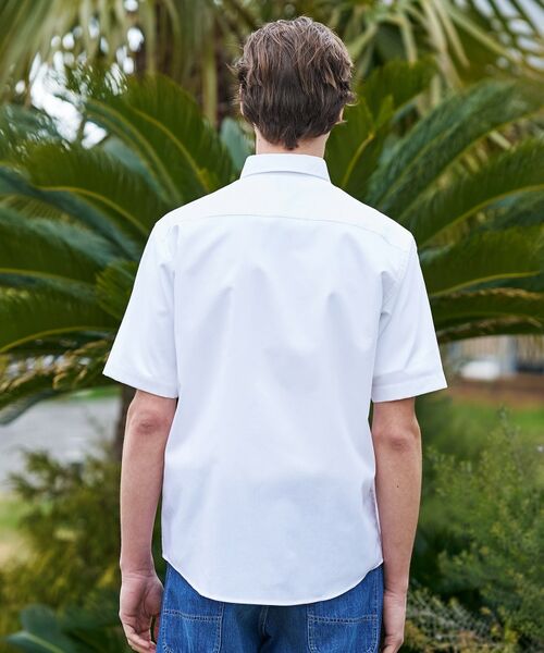 TAKEO KIKUCHI / タケオキクチ シャツ・ブラウス | 【BOWLER HAT LABEL】ボーラーハットウォーカー刺繍 半袖ボタンダウンシャツ | 詳細5