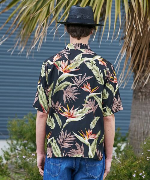 TAKEO KIKUCHI / タケオキクチ シャツ・ブラウス | 【BOWLER HAT LABEL】トロピカルフローラル レーヨンシャツ | 詳細3