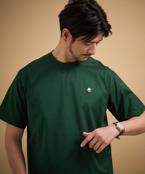 TAKEO KIKUCHI / タケオキクチ Tシャツ | ワンポイント刺繍 半袖Tシャツ | 詳細10