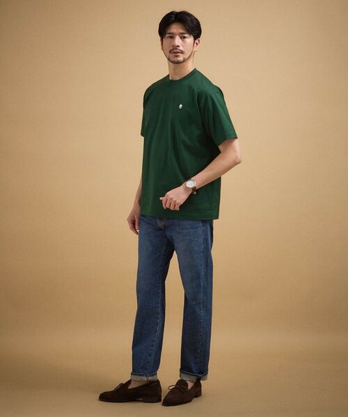 TAKEO KIKUCHI / タケオキクチ Tシャツ | ワンポイント刺繍 半袖Tシャツ | 詳細12