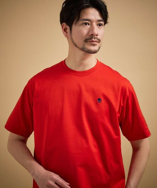 TAKEO KIKUCHI / タケオキクチ Tシャツ | ワンポイント刺繍 半袖Tシャツ | 詳細14