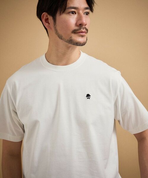 TAKEO KIKUCHI / タケオキクチ Tシャツ | ワンポイント刺繍 半袖Tシャツ | 詳細2