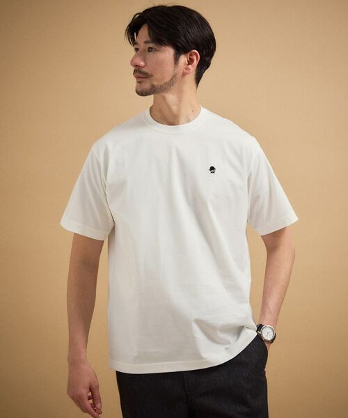 TAKEO KIKUCHI / タケオキクチ Tシャツ | ワンポイント刺繍 半袖Tシャツ | 詳細3