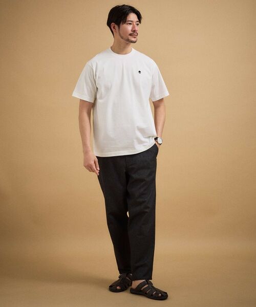 TAKEO KIKUCHI / タケオキクチ Tシャツ | ワンポイント刺繍 半袖Tシャツ | 詳細4