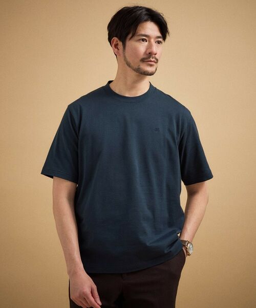 TAKEO KIKUCHI / タケオキクチ Tシャツ | コットンテーラードTシャツ【抗菌防臭】 | 詳細10