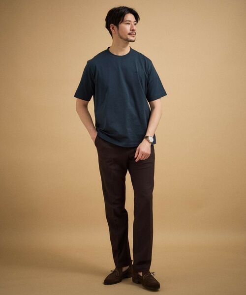 TAKEO KIKUCHI / タケオキクチ Tシャツ | コットンテーラードTシャツ【抗菌防臭】 | 詳細11