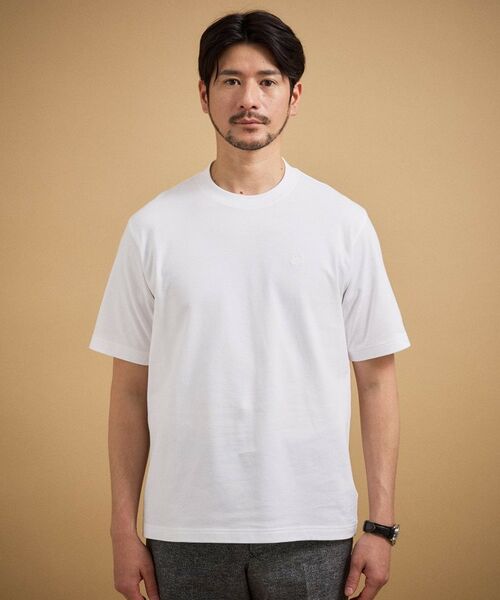 TAKEO KIKUCHI / タケオキクチ Tシャツ | 【抗菌防臭】コットンテーラードTシャツ | 詳細23