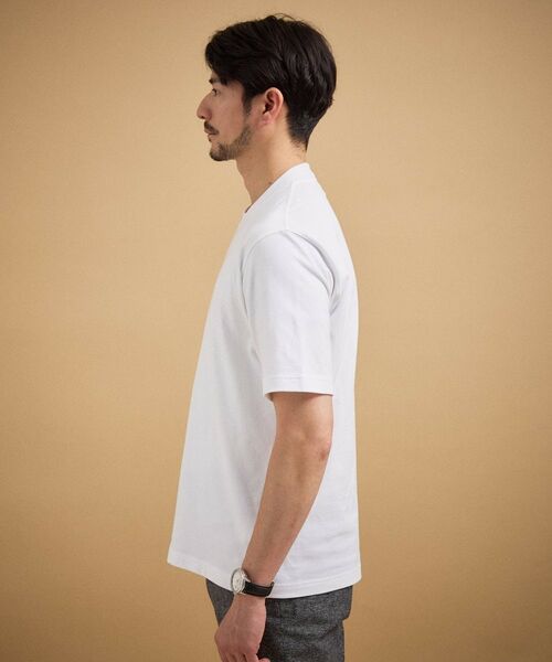 TAKEO KIKUCHI / タケオキクチ Tシャツ | 【抗菌防臭】コットンテーラードTシャツ | 詳細24