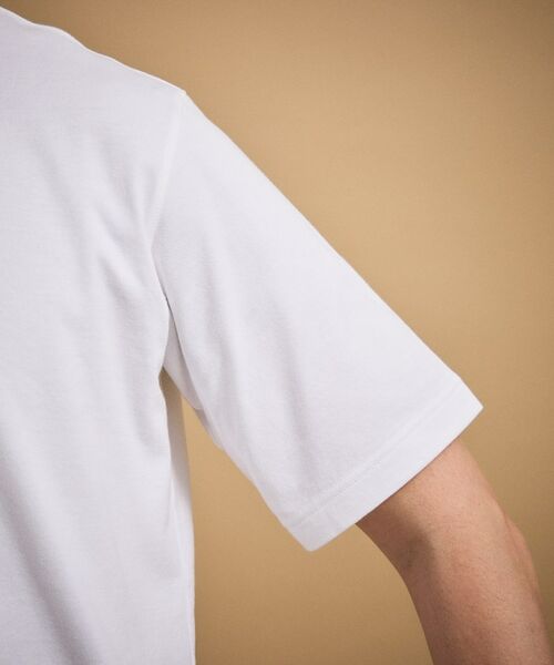 TAKEO KIKUCHI / タケオキクチ Tシャツ | 【抗菌防臭】コットンテーラードTシャツ | 詳細28