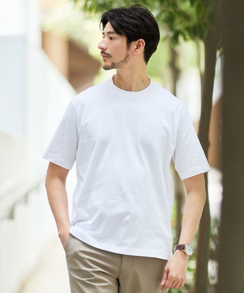 TAKEO KIKUCHI / タケオキクチ Tシャツ | 【抗菌防臭】コットンテーラードTシャツ | 詳細30