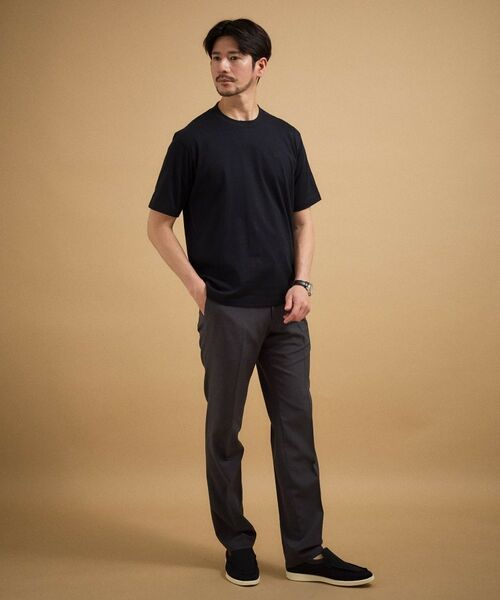 TAKEO KIKUCHI / タケオキクチ Tシャツ | コットンテーラードTシャツ【抗菌防臭】 | 詳細7