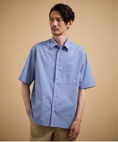 TAKEO KIKUCHI / タケオキクチ シャツ・ブラウス | ワンポイント刺繍 半袖シャツ