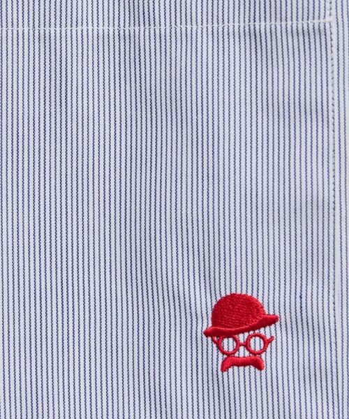 TAKEO KIKUCHI / タケオキクチ シャツ・ブラウス | ワンポイント刺繍 半袖シャツ | 詳細13