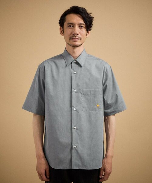 TAKEO KIKUCHI / タケオキクチ シャツ・ブラウス | ワンポイント刺繍 半袖シャツ | 詳細14