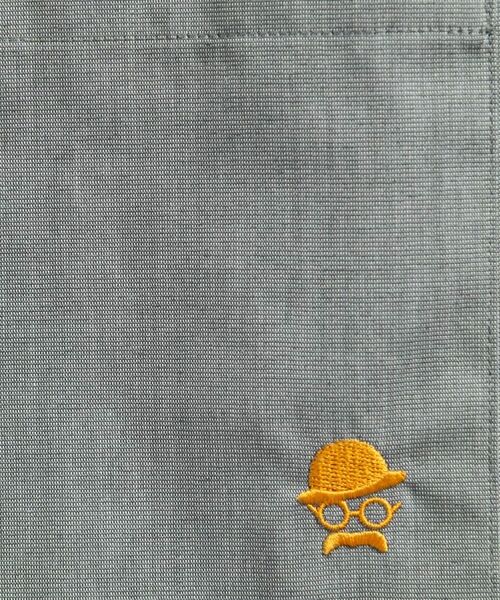 TAKEO KIKUCHI / タケオキクチ シャツ・ブラウス | ワンポイント刺繍 半袖シャツ | 詳細5