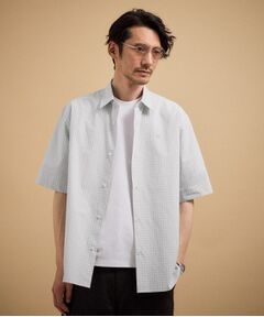 TAKEO KIKUCHI / タケオキクチ シャツ・ブラウス | ワンポイント 半袖ギンガムチェックシャツ