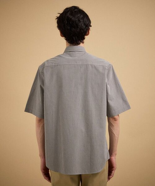 TAKEO KIKUCHI / タケオキクチ シャツ・ブラウス | ワンポイント 半袖ギンガムチェックシャツ | 詳細16