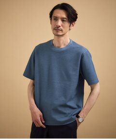 TAKEO KIKUCHI / タケオキクチ カットソー | 【抗菌防臭】メランジ クルーネック プルオーバー