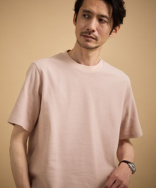 TAKEO KIKUCHI / タケオキクチ カットソー | 【抗菌防臭】メランジ クルーネック プルオーバー | 詳細10