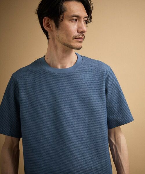 TAKEO KIKUCHI / タケオキクチ カットソー | 【抗菌防臭】メランジ クルーネック プルオーバー | 詳細14