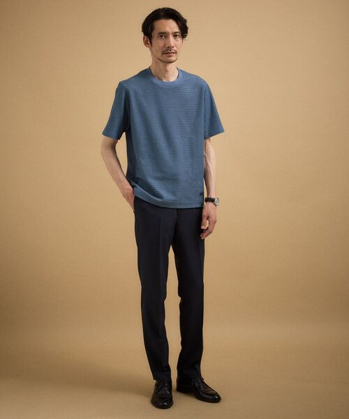 TAKEO KIKUCHI / タケオキクチ カットソー | 【抗菌防臭】メランジ クルーネック プルオーバー | 詳細16