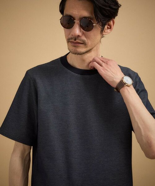 TAKEO KIKUCHI / タケオキクチ カットソー | 【抗菌防臭】メランジ クルーネック プルオーバー | 詳細18