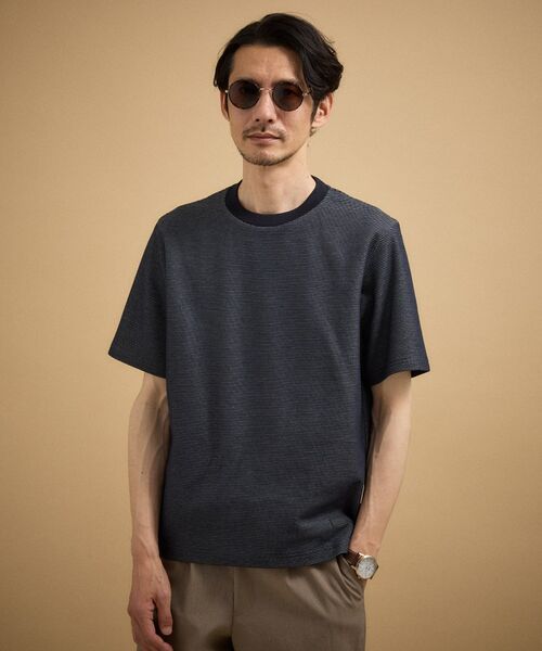 TAKEO KIKUCHI / タケオキクチ カットソー | 【抗菌防臭】メランジ クルーネック プルオーバー | 詳細19