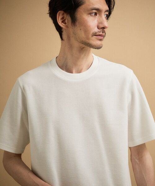 TAKEO KIKUCHI / タケオキクチ カットソー | 【抗菌防臭】メランジ クルーネック プルオーバー | 詳細2